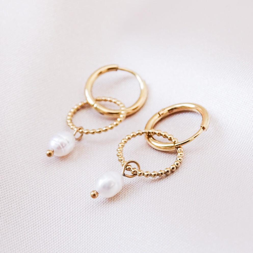 *New* Laura earrings - 18k gold plated