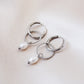 Boucles d'oreilles Laura - Acier inox