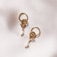 3 in 1 Anabelle earrings - 18k gold plated