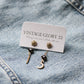 *Nouveauté* Stella boucles d'oreilles 4 en 1 - plaqué or 18 carats