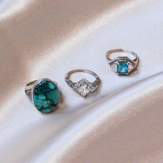 *Pre-loved* Assorted 925 sterling silver rings