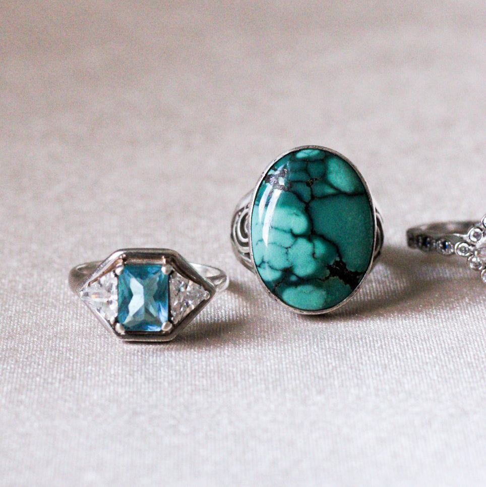 *Pre-loved* Assorted 925 sterling silver rings