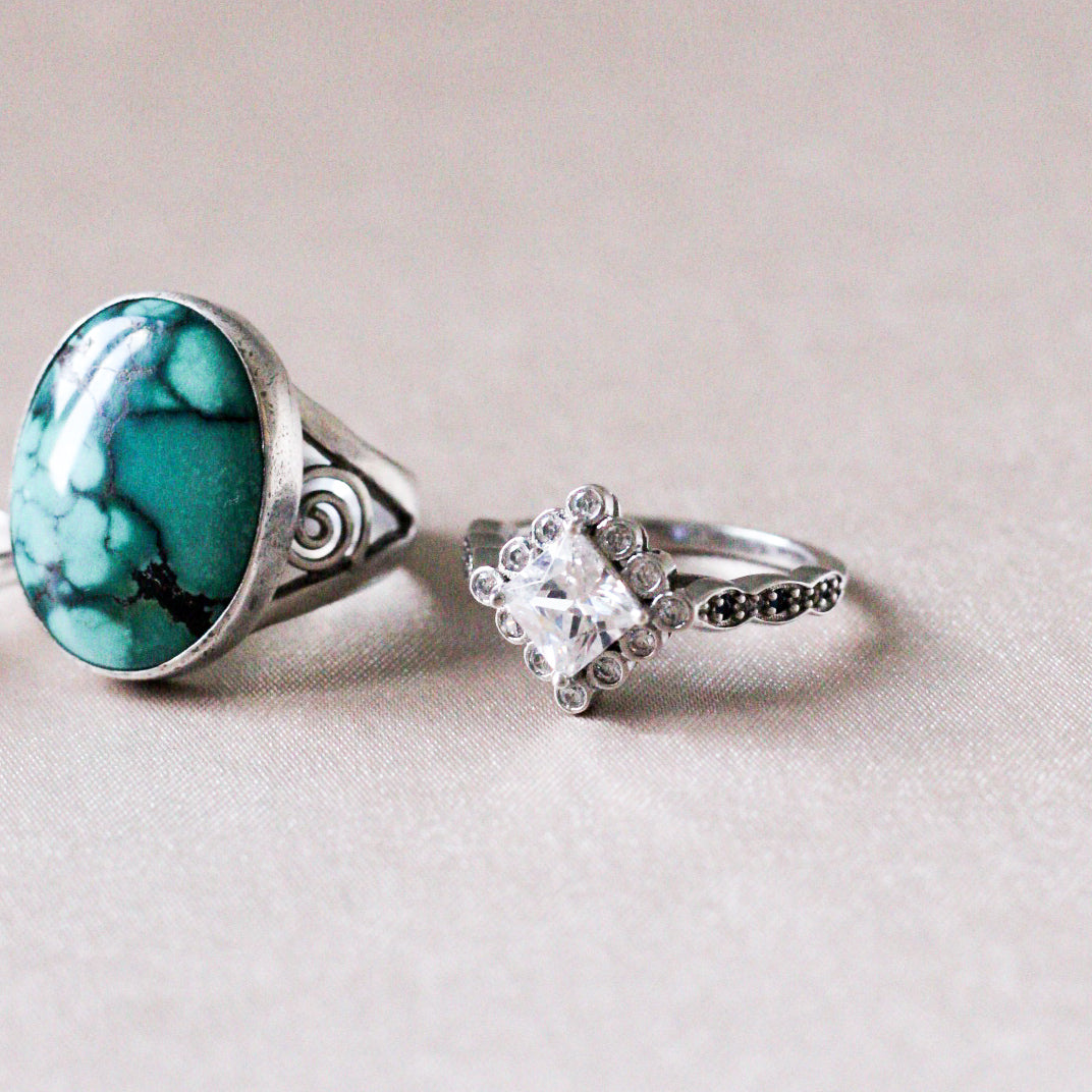 *Pre-loved* Assorted 925 sterling silver rings