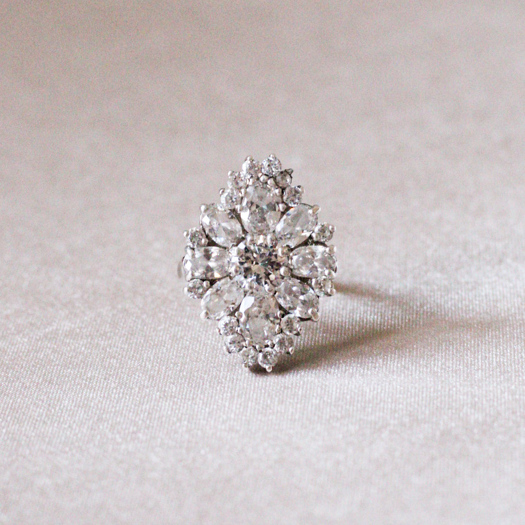 *Pre-loved* Assorted 925 sterling silver cocktail rings