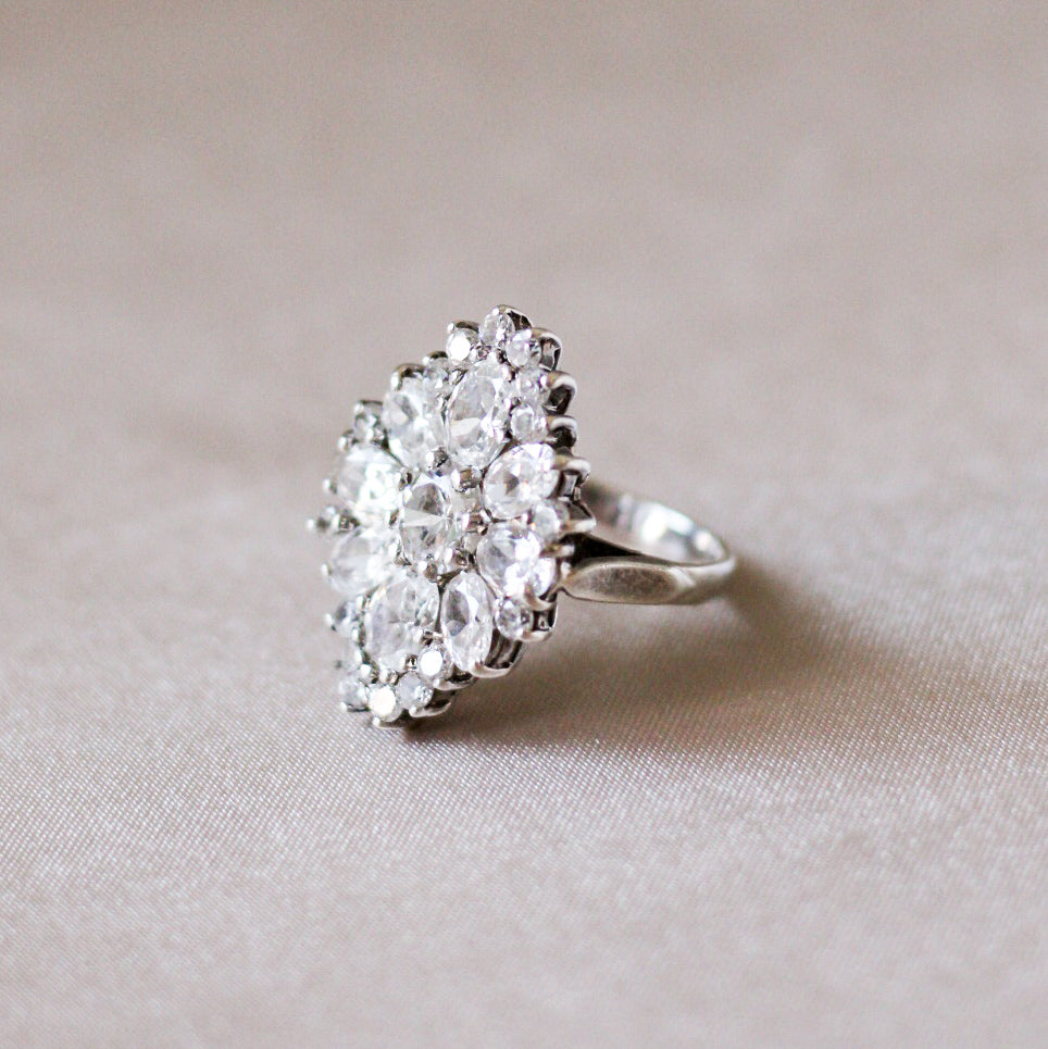 *Pre-loved* Assorted 925 sterling silver cocktail rings