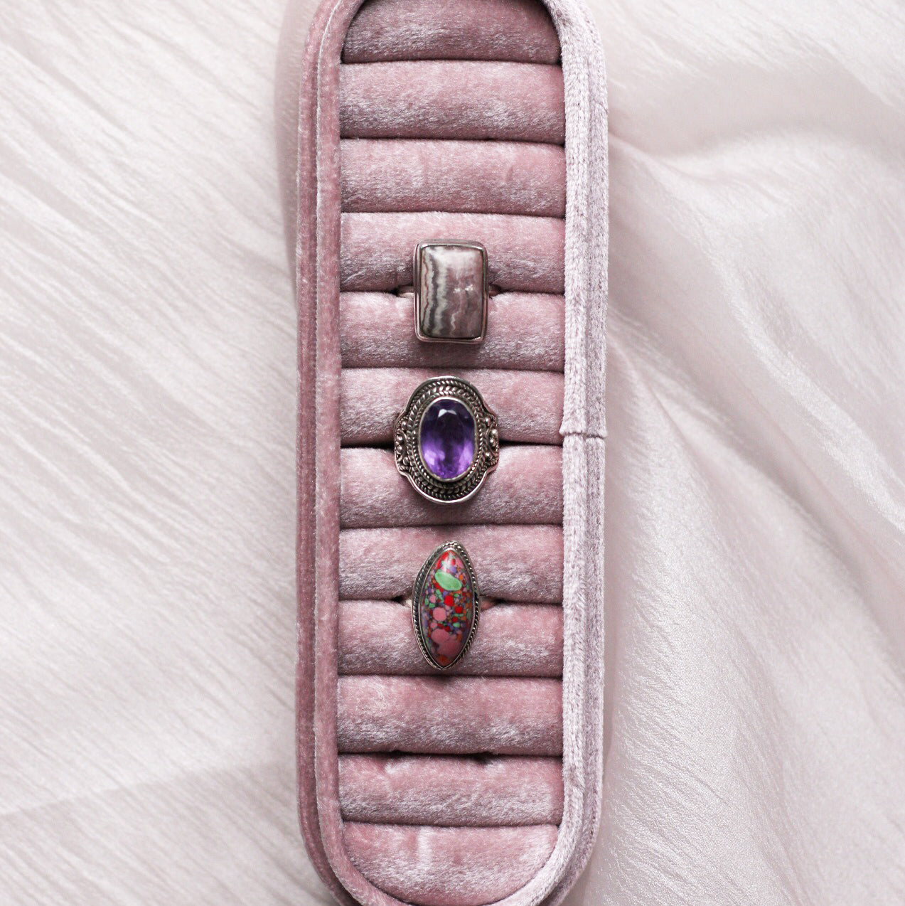 *Pre-loved* Assorted 925 sterling silver boho rings