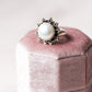 *Pre-loved* 925 sterling silver natural pearl ring - Size 6