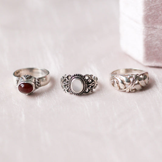 *Pre-loved* Assorted 925 sterling silver rings