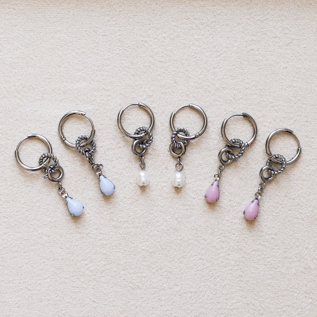 *New* Anabelle 3 in 1 mini earrings - Stainless