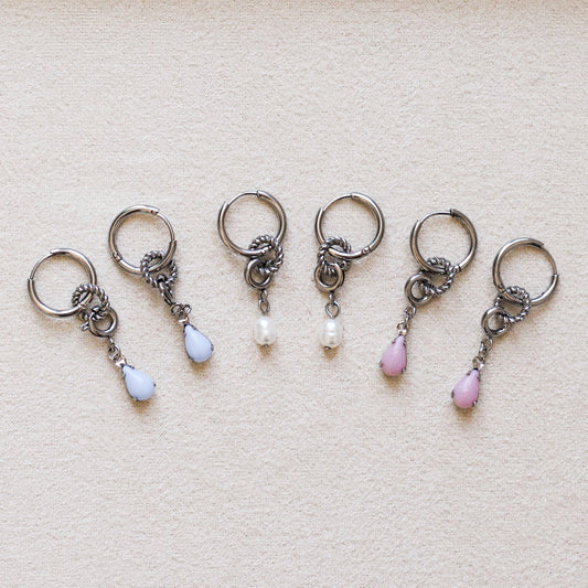 *New* Anabelle 3 in 1 mini earrings - Stainless