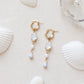 Juliette boucles d'oreilles - plaqué or 18 carats
