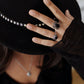 *Pre-loved* Assorted 925 sterling silver genuine onyx gothique rings