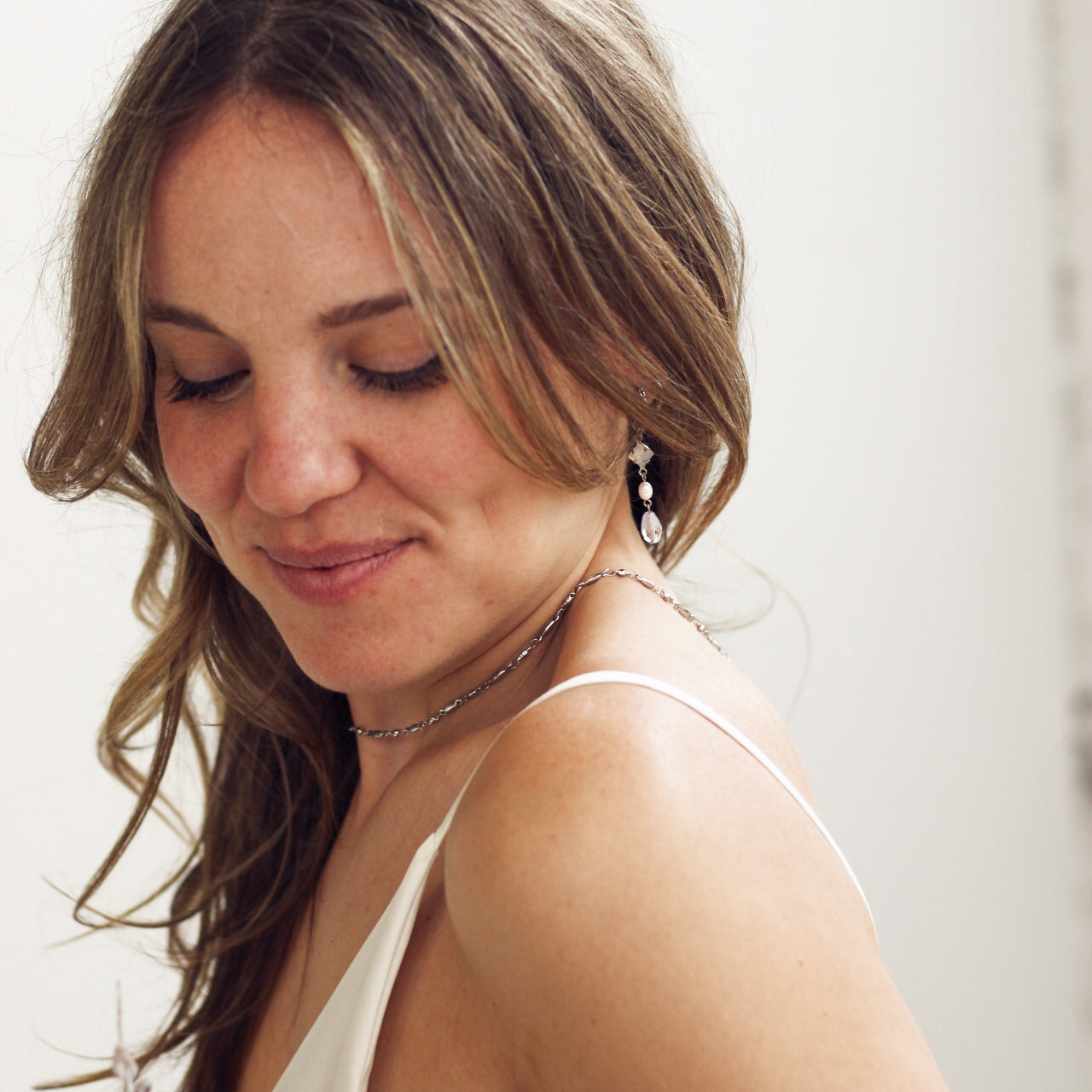 Boucles d'oreilles Charlotte - Plaqué or 18 carats