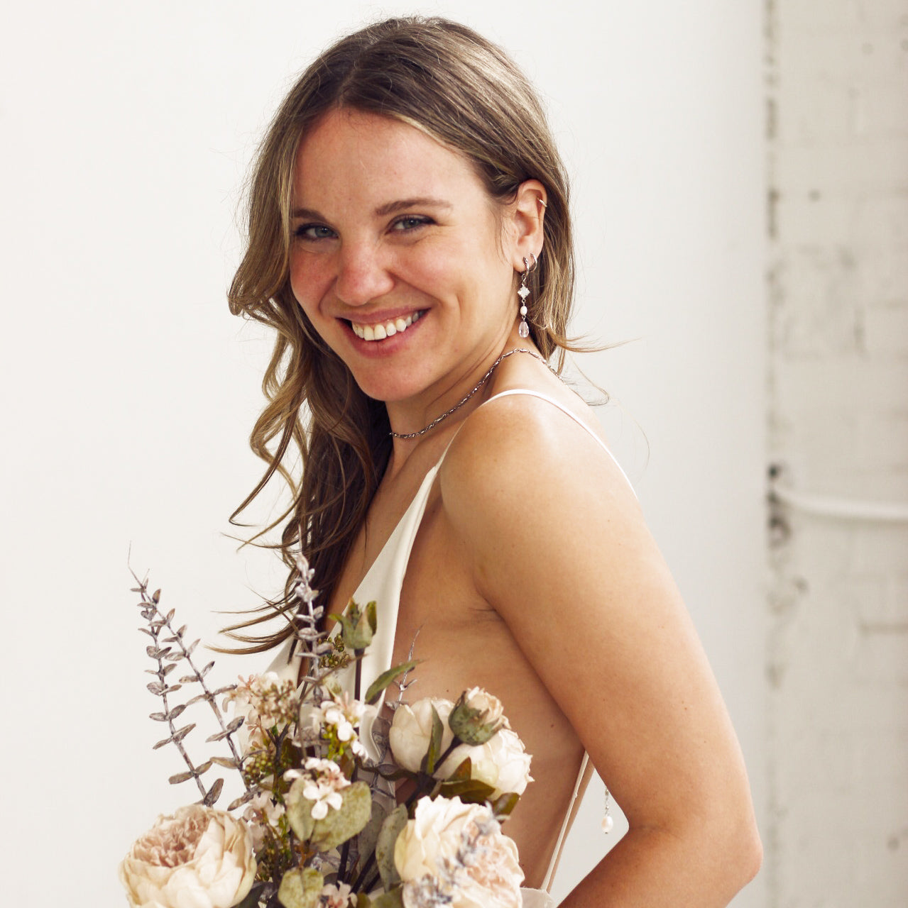 Boucles d'oreilles Charlotte - Plaqué or 18 carats