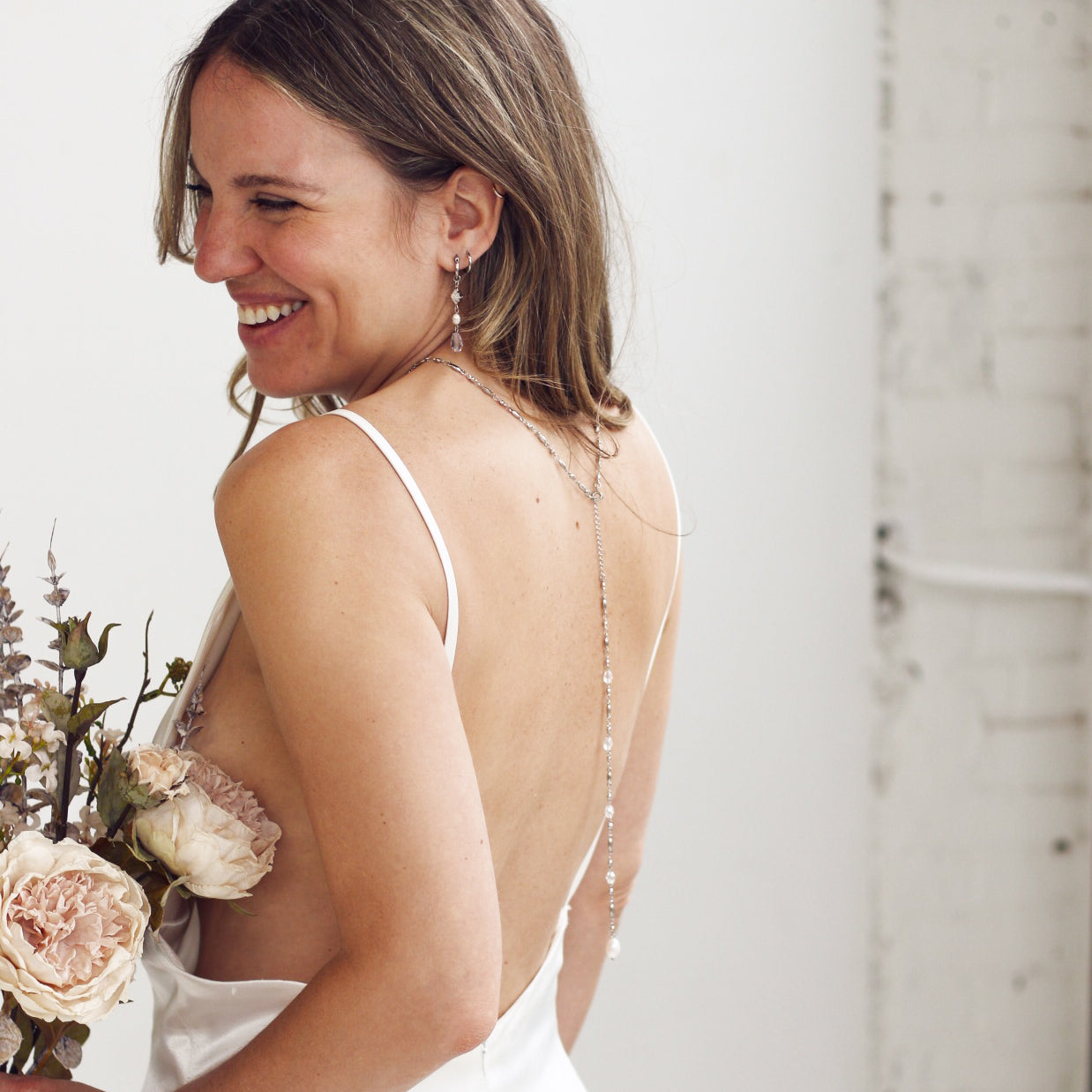 Boucles d'oreilles Charlotte - Plaqué or 18 carats