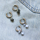 Chloe chunky hoops - Stainless steel