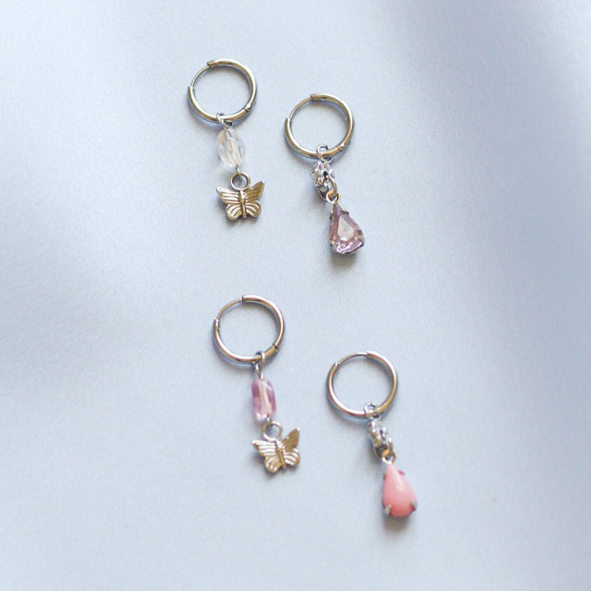 Mariposa earrings - Stainless steel