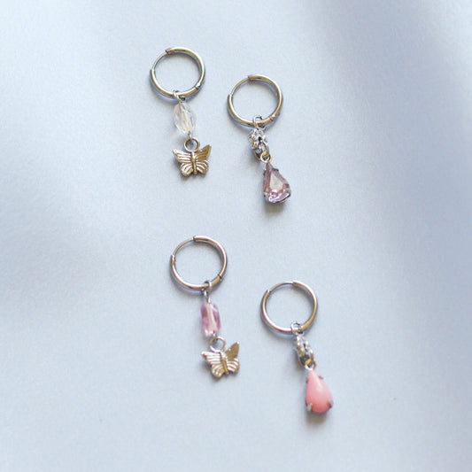 Mariposa earrings - Stainless steel