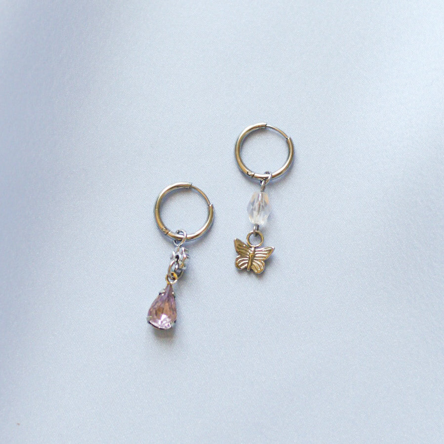 Mariposa earrings - Stainless steel