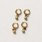 Chloe chunky hoops - 18k gold plated