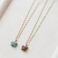 Posie necklace - 18k gold plated