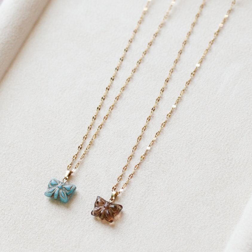 Posie necklace - 18k gold plated