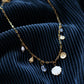 Capri charm necklace - 18k gold plated (online exclusive)