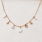 Capri charm necklace - 18k gold plated (online exclusive)