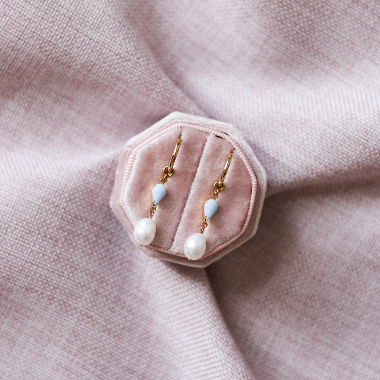 Juliette earrings (mini version) - 18k gold plated