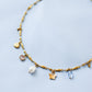 Mariposa charm necklace - 18k gold plated
