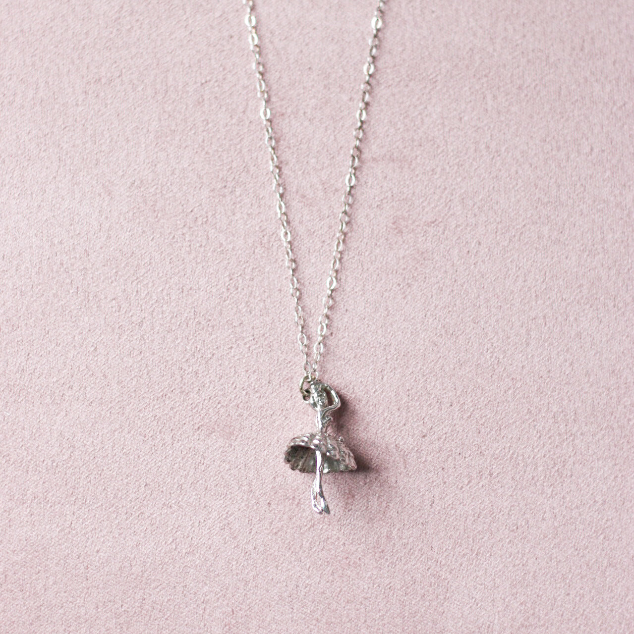 *Trésor vintage* Collier ballerine vintage en argent sterling 925