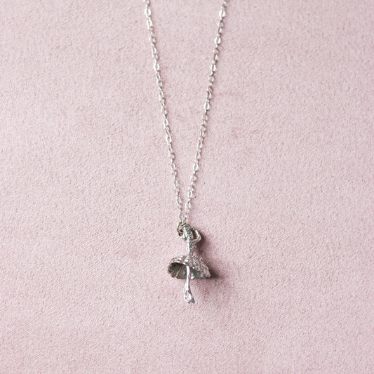 *Trésor vintage* Collier ballerine vintage en argent sterling 925