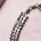 *Vintage treasure* Gustave Sherman extremely rare necklace mid-century Austrian clear crystal(signed) - AS IS