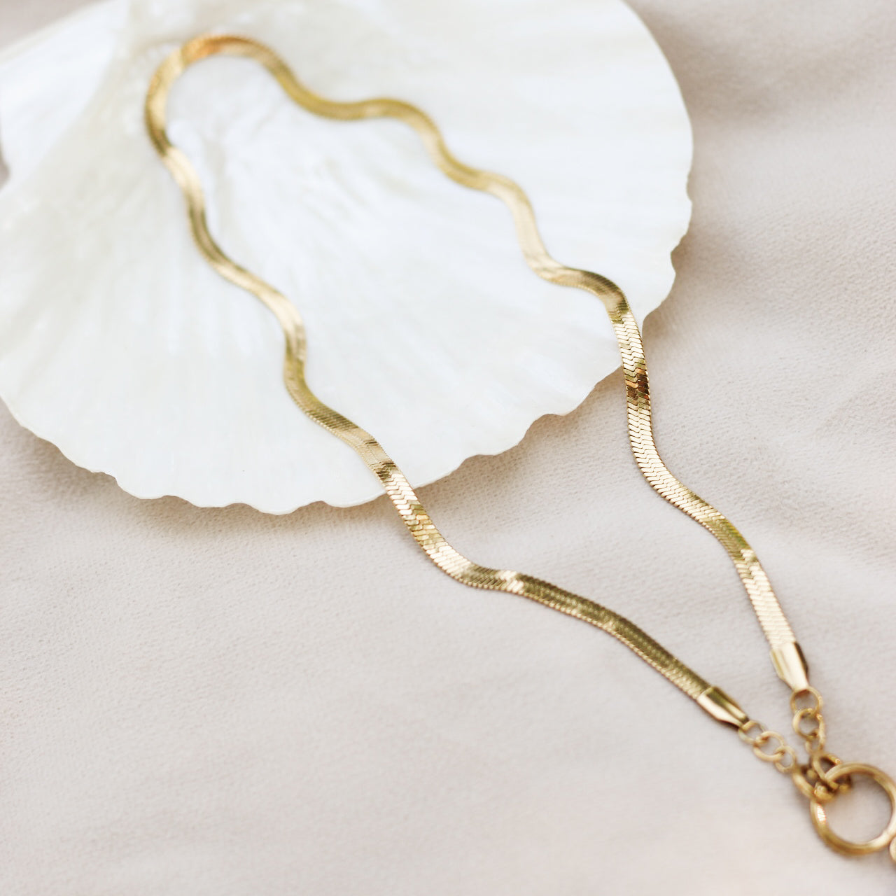 Amalfi necklace - 18k gold plated