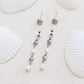 Mermaid trio earrings - Stainless steel