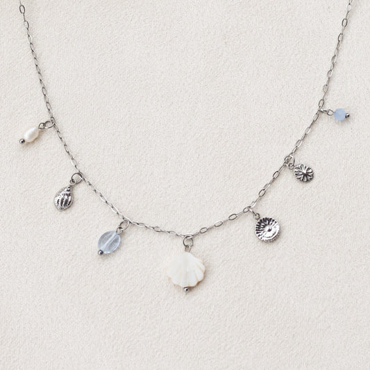Collier pendentif Capri - Acier inoxydable (exclusivité en ligne)