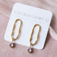 Elodie earrings - 18k gold plated