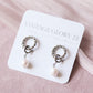 Boucles d’oreilles Lucy 2-en-1 - Acier inoxydable
