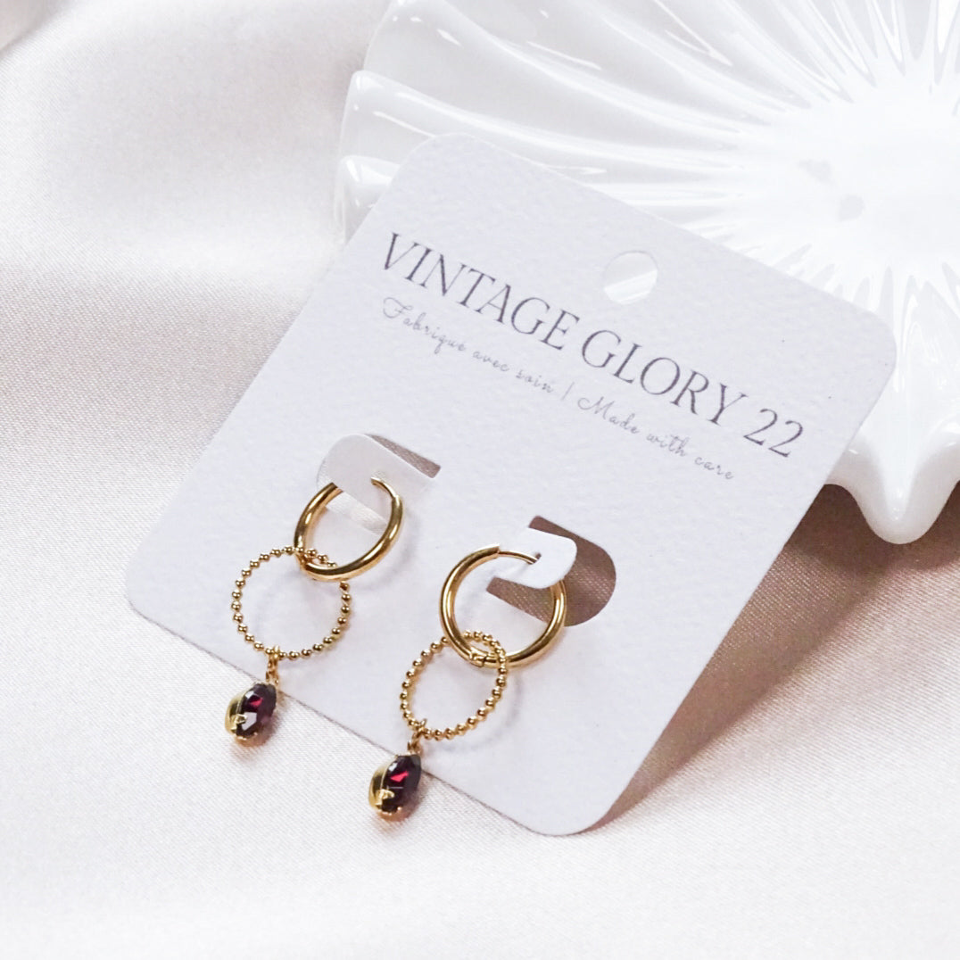 *New* Laura earrings - 18k gold plated