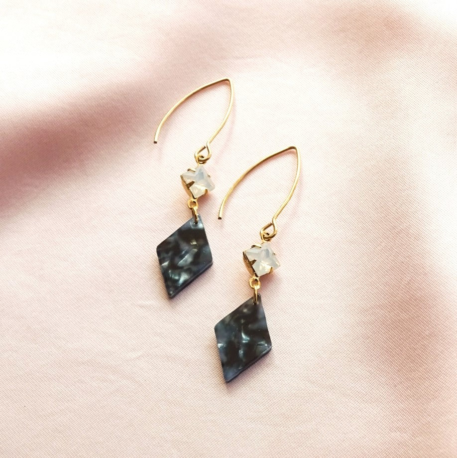 Adele earrings - Emerald