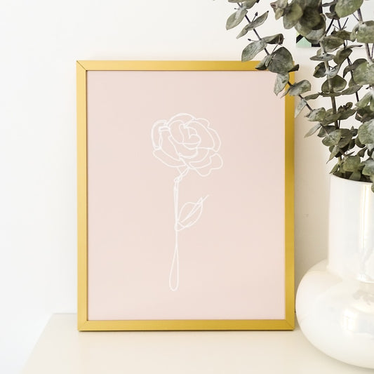 Rose print (CLEARANCE)